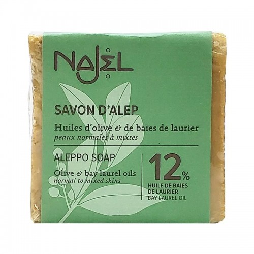 法國 Najel 12%月桂油 阿勒頗手工古皂 170g